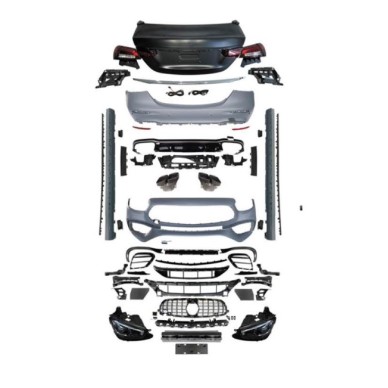 Complete Conversion Body Kit suitable for Mercedes E-Class W213 (2016-2019) to Facelift 2020 E63s Design