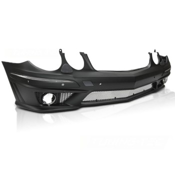 Front Bumper suitable for Mercedes E-Class W211 Facelift (2006-2009) without Fog Lights +PDC +SRA