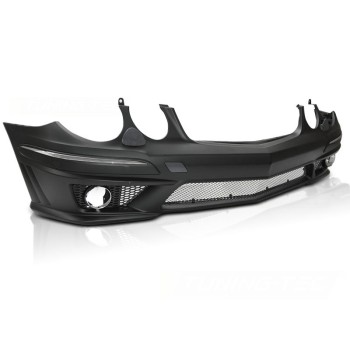 Front Bumper suitable for Mercedes E-Class W211 Facelift (2006-2009) without Fog Lights -PDC +SRA