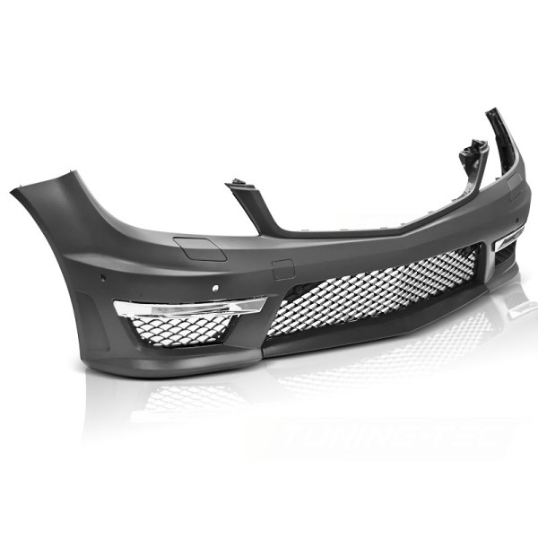 Front Bumper suitable for Mercedes C-Class W204 S204 C204 (2011-2015) Facelift C63 Design