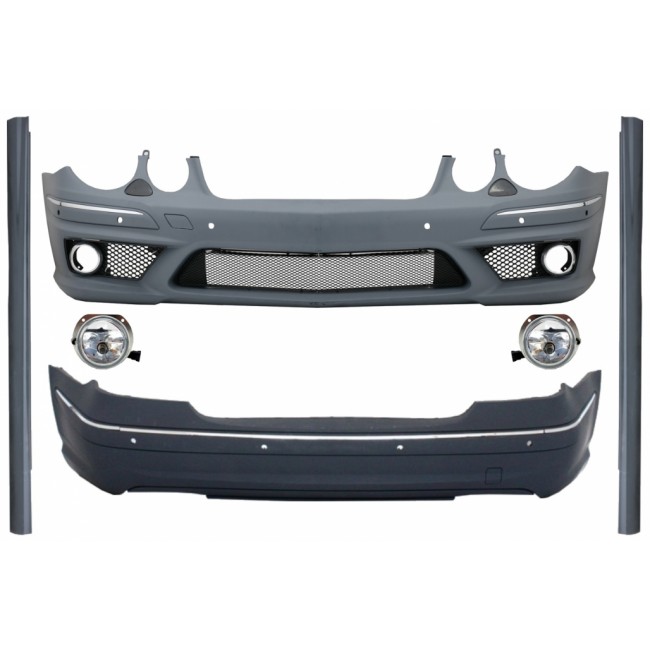 Complete Body Kit suitable for Mercedes E-Class W211 (2006-2009) E63 Design +PDC -SRA