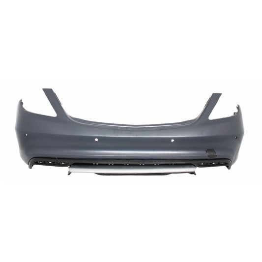 Galinis bamperis su išmetimo (duslintuvo) antgaliais skirtas MERCEDES S-Class W222 (2013-up) S65 Design