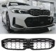SUITABLE FOR BMW 3 SERIES G20 G21 LCI GRILLE DOUBLE BAR CHROME + BLACK