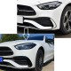 FITS FOR MERCEDES W206 S206 C AMG LINE FRONT AERO FLAPS SPOILER