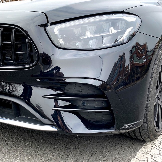 FITS FOR MERCEDES W213 A238 E-CLASS AMG LINE (FACELIFT) AERO FLAPS + FINS