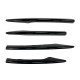 FITS FOR MERCEDES W213 A238 E-CLASS AMG LINE (FACELIFT) AERO FLAPS + FINS