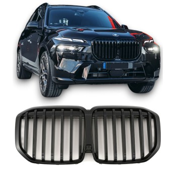 GRILLE FITS FOR BMW X7 G07 LCI SPORT DOUBLE SLAT GLOSS BLACK 