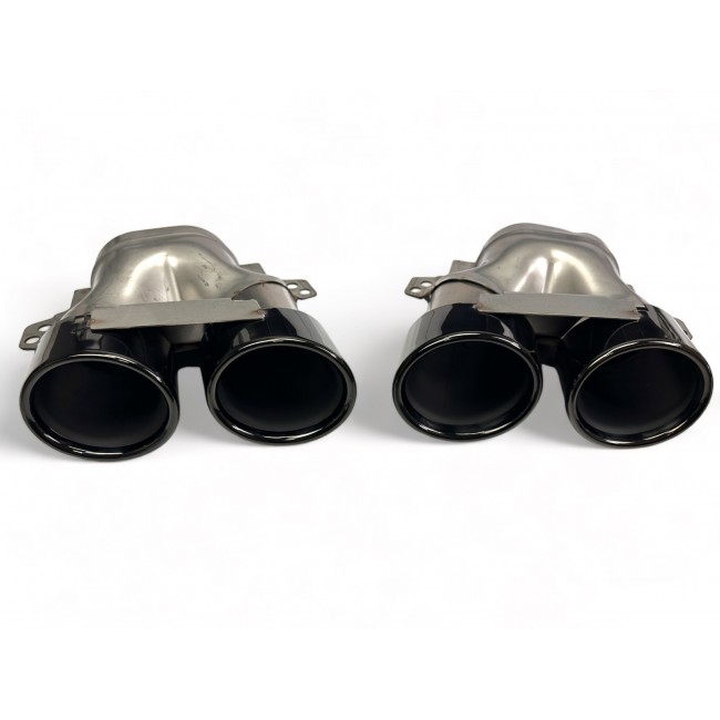 Suitable for Mercedes X257 C257 CLS diffuser + exhaust pieces (BLACK) 