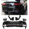 For Mercedes C292 GLE COUPE rear spoiler diffuser + exhaust tips (CHROME) 63 AMG LOOK