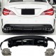 Diffuser + exhaust tips (CHROME) CLA 45 for Mercedes CLA-Class C117 X117