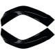 SIDE SPLITTER SPOILER DIFFUSER FOR MERCEDES V177 A35 + A45