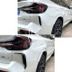 Rear Flaps Splitter Canard Fits BMW X3 G01 LCI (Facelift) M package