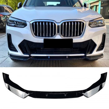 Splitter front spoiler lip fits for BMW X3 G01 LCI (Facelift) with M-Sport package