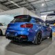 Diffuser lower spoiler fits Mercedes BMW 1 Series F20 LCI (Facelift) M140i