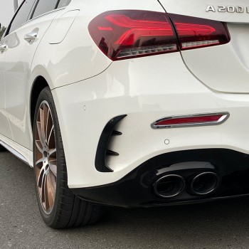 AERO FLAPS BLACK rear fits for Mercedes W177 A-Class