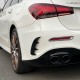 AERO FLAPS BLACK rear fits for Mercedes W177 A-Class