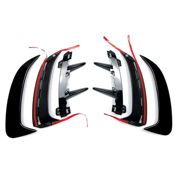AERO FLAPS BLACK rear fits for Mercedes W177 A-Class