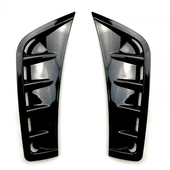 AIR INTAKE FRONT SPOILER BLACK FOR MERCEDES X253 C253 GLC-CLASS 2019-2023 (Facelift)