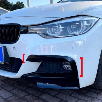 Splitter front spoiler spoiler lip suitable for BMW 3 series F30 F31 2013-2019 with M-Tech package