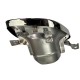 DIFFUSER + EXHAUST PIECES (CHROME) SUITABLE FOR BMW 3 SERIES G20 / G20 2019-2022 with M package