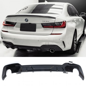 REAR DIFFUSER DIFFUSER FITS BMW 3 SERIES G20 pre-LCI with M-Package 2019-2022
