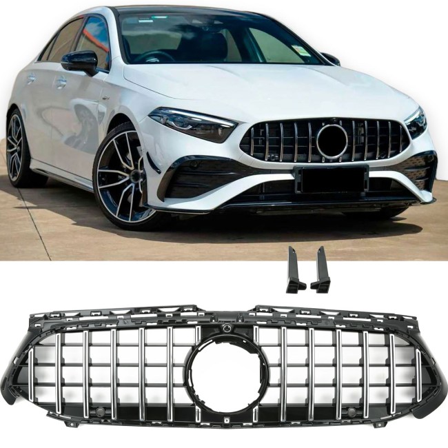 Grille Sport fits for Mercedes W177 A-CLASS PANAMERICANA GT LOOK FACELIFT 2023+ 