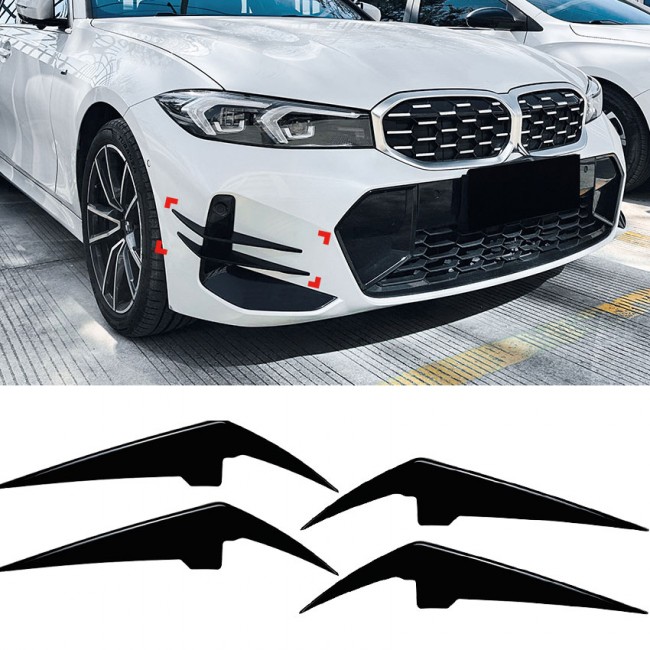 FRONT SPOILER FLAPS SPOILER fits BMW G20 G21 LCI from 07/2022