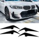 FRONT SPOILER FLAPS SPOILER fits BMW G20 G21 LCI from 07/2022