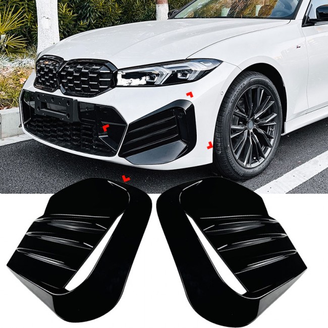 FRONT SPOILER FLAPS SPOILER fits BMW G20 G21 LCI from 07/2022