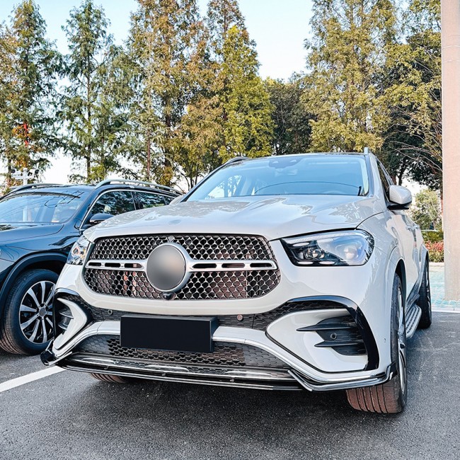 Splitter front spoiler spoiler lip fits for Mercedes C167 V167 GLE with AMG package Facelift