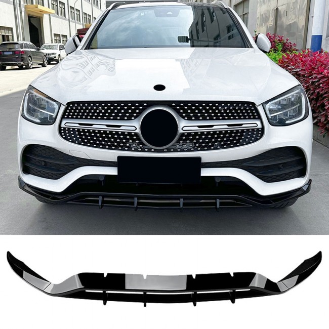 Splitter front spoiler spoiler lip fits for Mercedes X253 C253 GLC Facelift with AMG package 2019-2022