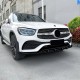 Splitter front spoiler spoiler lip fits for Mercedes X253 C253 GLC Facelift with AMG package 2019-2022