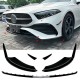 AERO FLAPS front spoiler BLACK Front suitable for Mercedes W177 A-Class facelift