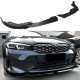 Splitter front spoiler lip fits for BMW 3 Series G20 G21 LCI from 07/2022 with M-Sport package