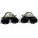 1x satz Auspuffblenden 25751