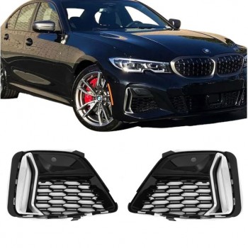 Bumper grille M340i OPTICS CHROME suitable for BMW 3 Series G20 G21 pre-LCI with M-Sport package 2019-2022