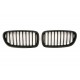 Grille suitable for BMW 5-Series F10 and F11 single bar gloss black