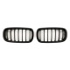 GRILLE FITS FOR BMW X5 / X6 F15 F16 SPORT SINGLE SLAT GLOSS BLACK 