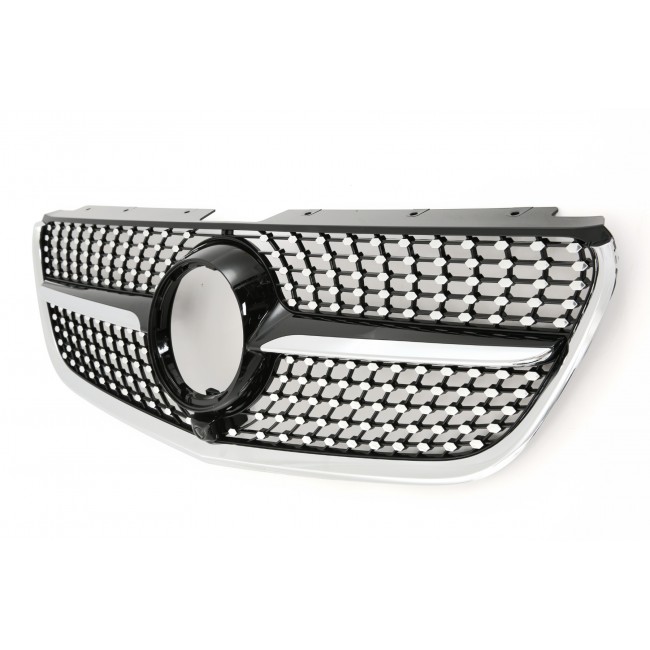 Sport Diamant Grill Kühlergrill passt für Mercedes W447 VITO vor-Facelift