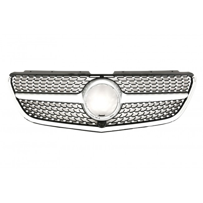 Sport Diamant Grill Kühlergrill passt für Mercedes W447 VITO vor-Facelift