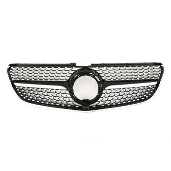 Sport Diamant Grill Kühlergrill passt für Mercedes W447 V-Klasse Facelift + AMG-Line