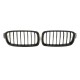 FITS FOR BMW F30 F31 SPORT GRILLE SINGLE SLAT GLOSSY BLACK 