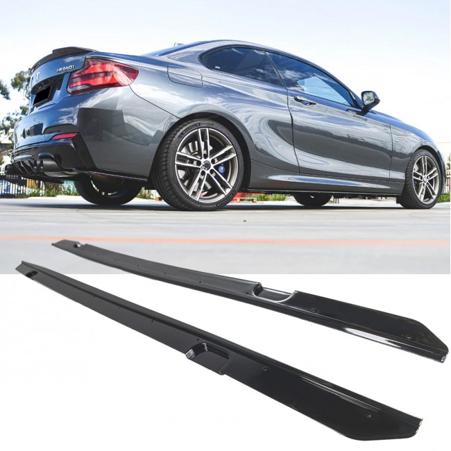 Side skirts suitable for BMW 2 SERIES F22 F23 2014-2020 (SET / ABS)