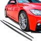 Side skirts suitable for BMW 3 SERIES F30 F31 2011-2019 (SET / ABS)