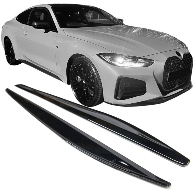 Side skirts suitable for BMW 4 SERIES G22 G23 2020-2024 with M-Tech Package (SET / ABS)
