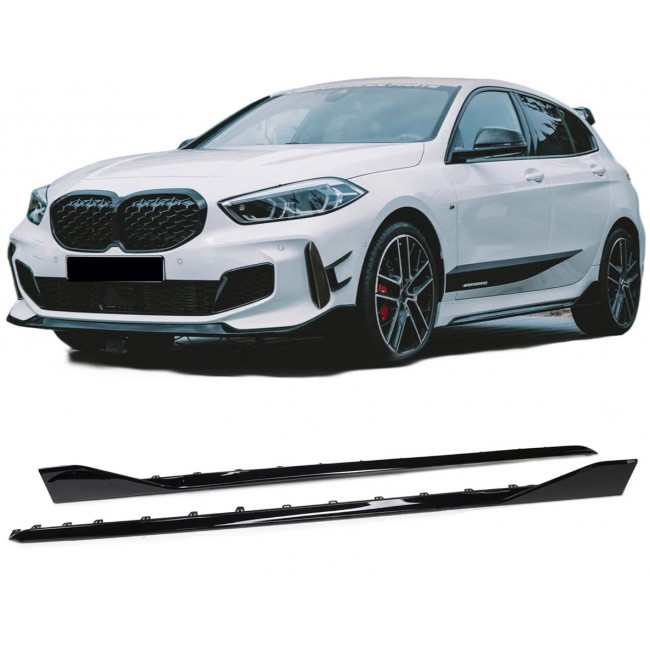 Side skirts suitable for BMW 1 SERIES F40 from 2019 (SET / ABS)