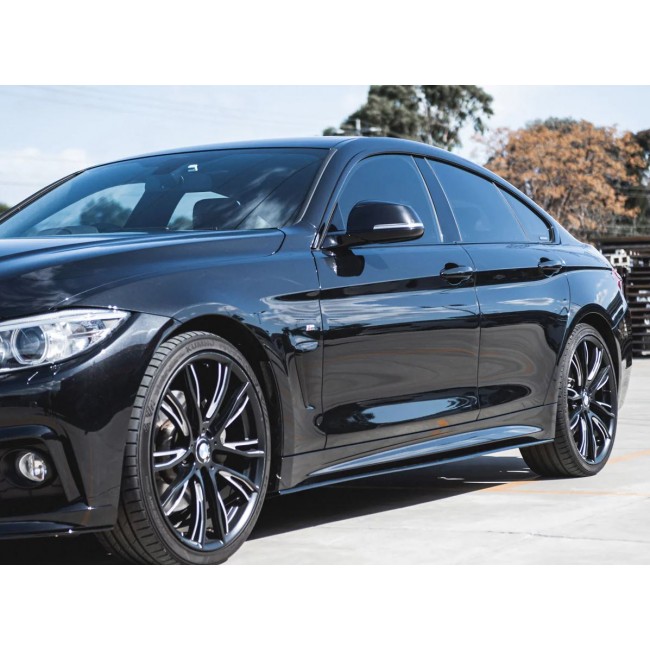 Side skirts suitable for BMW 4 Series F32 Coupe F33 Cabrio & F36 Sedan (SET/ABS)
