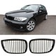 GRILLE  FITS FOR BMW E87 SPORT 04-07 SINGLE SLAT GLOSS BLACK 