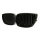 GRILLE  FITS FOR BMW E87 SPORT 04-07 SINGLE SLAT GLOSS BLACK 