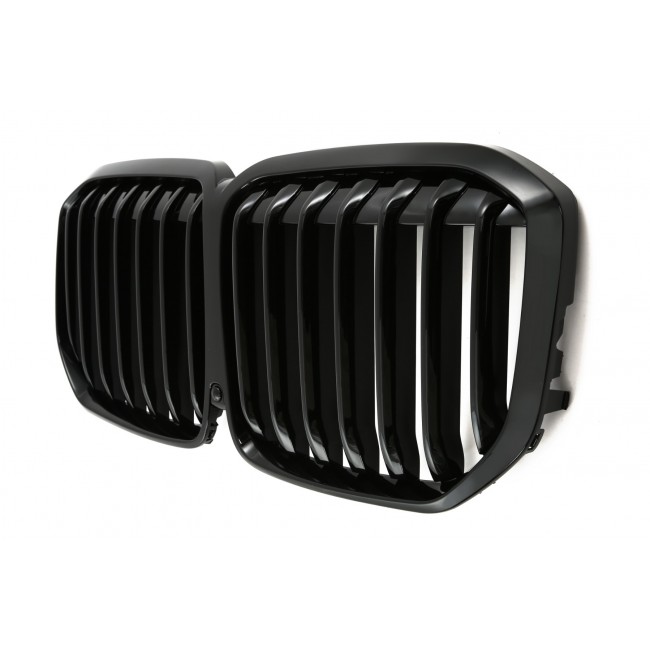 GRILLE FITS FOR BMW X7 G07 SPORT SINGLE SLAT GLOSS BLACK 2019-2022